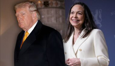 Donald Trump i Maria Corina Machado