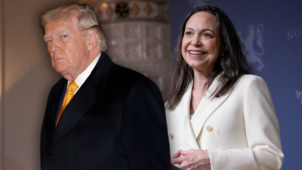 Donald Trump i Maria Corina Machado