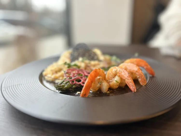 W kolejnym odcinku cyklu "Jemy na mieście" piszę o restauracji Brassica w Gdyni. Na zdjęciu: risotto z krewetkami.