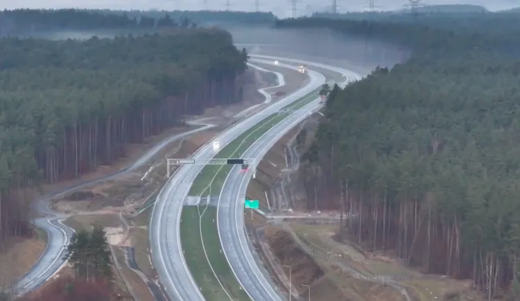 Na ten moment nową obwodnicą jeździe się bardzo przyjemnie. 