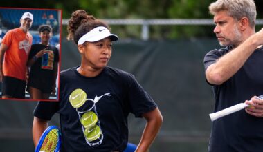 Naomi Osaka i Tomasz Wiktorowski