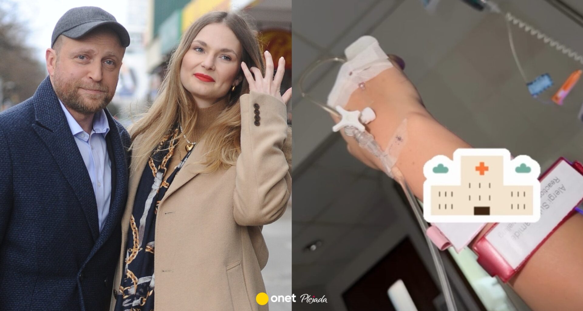 Żona Piotra Adamczyka uległa groźnemu wypadkowi. Przebywa w szpitalu