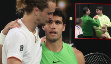 Alexander Zverev, Carlos Alcaraz i Novak Djoković