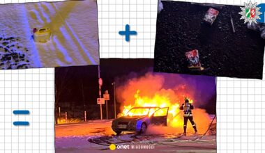 Polacy mogli spłonąć w Niemczech. Zapaliła papierosa, mercedes stanął w ogniu - Onet Wiadomości