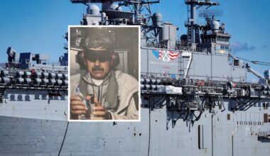 Donald Trump pokazał zdjęcie Nicolasa Maduro na pokładzie USS Iwo Jima