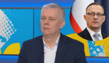 Prezydent Karol Nawrocki i minister koordynator służb specjalnych Tomasz Siemoniak