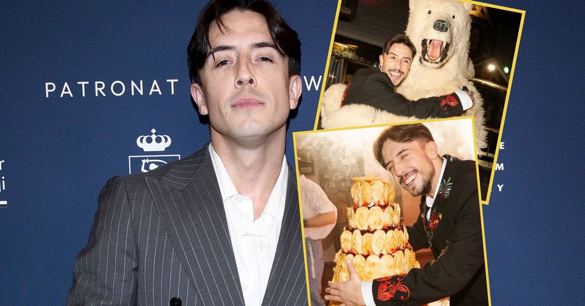 Huczne urodziny Dawida Kwiatkowskiego. Wśród gości Katarzyna Zillmann i Janja Lesar [ZDJĘCIA]