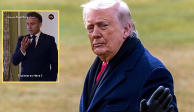 Francuzi pokazali nagranie z Trumpem. Po słowach Macrona wspomniał o jednym