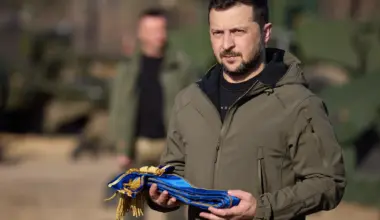 Wołodymyr Zełenski, prezydent Ukrainy