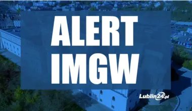 IMGW wydał alert pogodowy dla Lubelszczyzny. Już się zaczyna