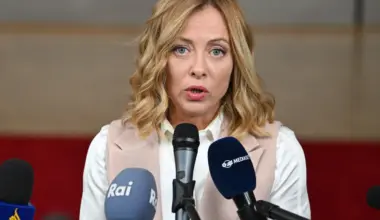 Giorgia Meloni, premier Włoch