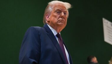 Donald Trump w Davos