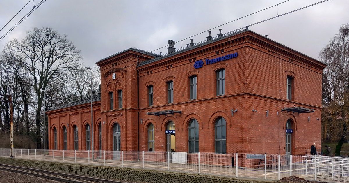 XIX-wieczny dworzec w Trzemesznie przed metamorfozą / fot PKP