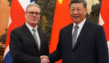 Premier Wielkiej Brytanii Keir Starmer z wizytą w Pekinie u chińskiego przywódcy Xi Jinpinga, 29 stycznia 2026 r.