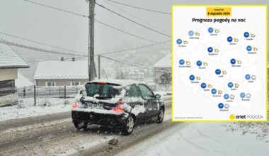 Noc w wielu regionach przyniesie dwucyfrowy mróz, a na południowym wschodzie też śnieżyce