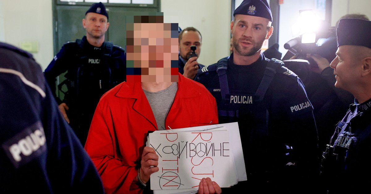 Igor R. w sądzie w Sosnowcu