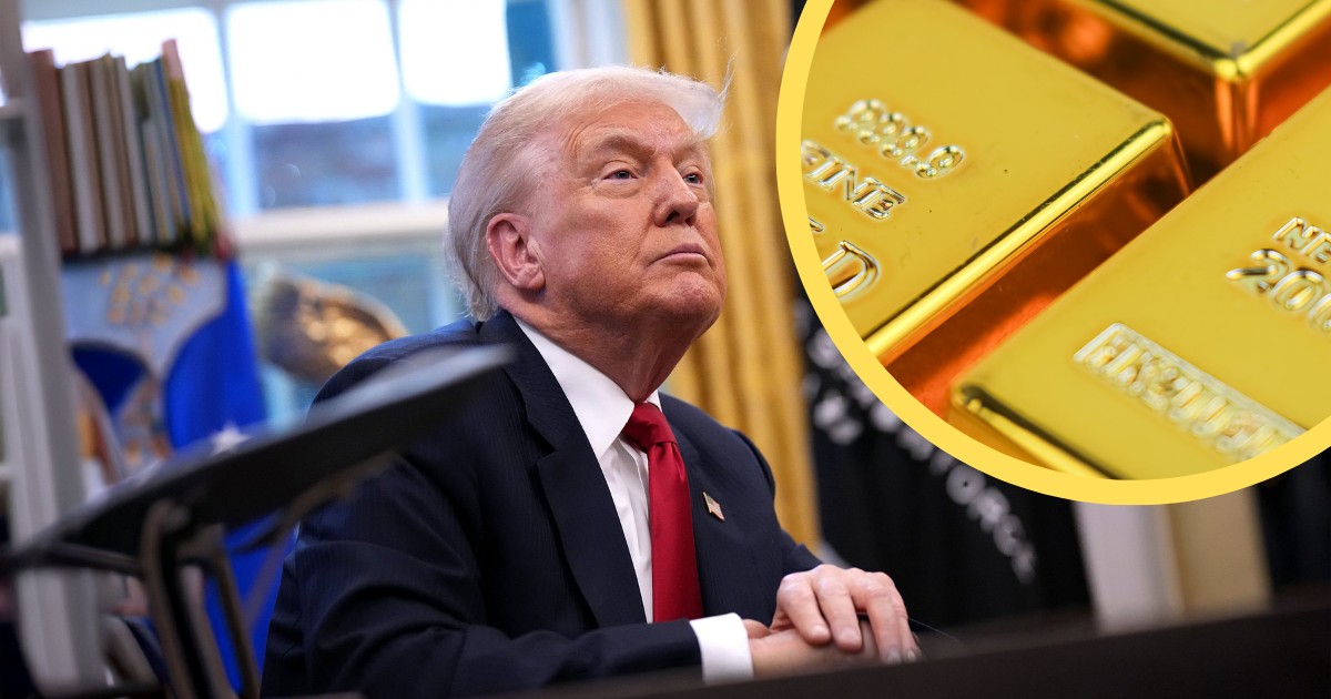 Donald Trump przemówił "łagodniej" na temat Iranu. Rynek złota zareagował