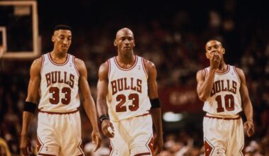 Zamieszanie z udziałem Jordana i Pippena. Nie pojawili się na ceremonii Bulls