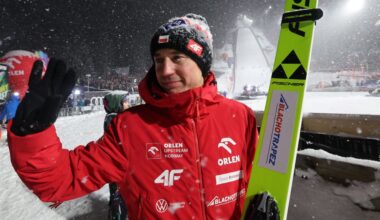 Tłumy kibiców i Nawrocki z Dudą. Tak zareagował Stoch