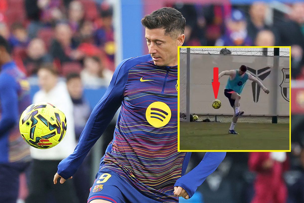 Ależ to zrobił. Lewandowski znów odpalił fajerwerki, nagranie