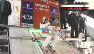 Sceny w Oberstdorfie. Kubacki nagle zaczął krzyczeć do Niemców