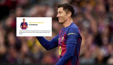 Od "luksusu" do "ducha". Potężny rozstrzał ocen dla Lewandowskiego w Hiszpanii