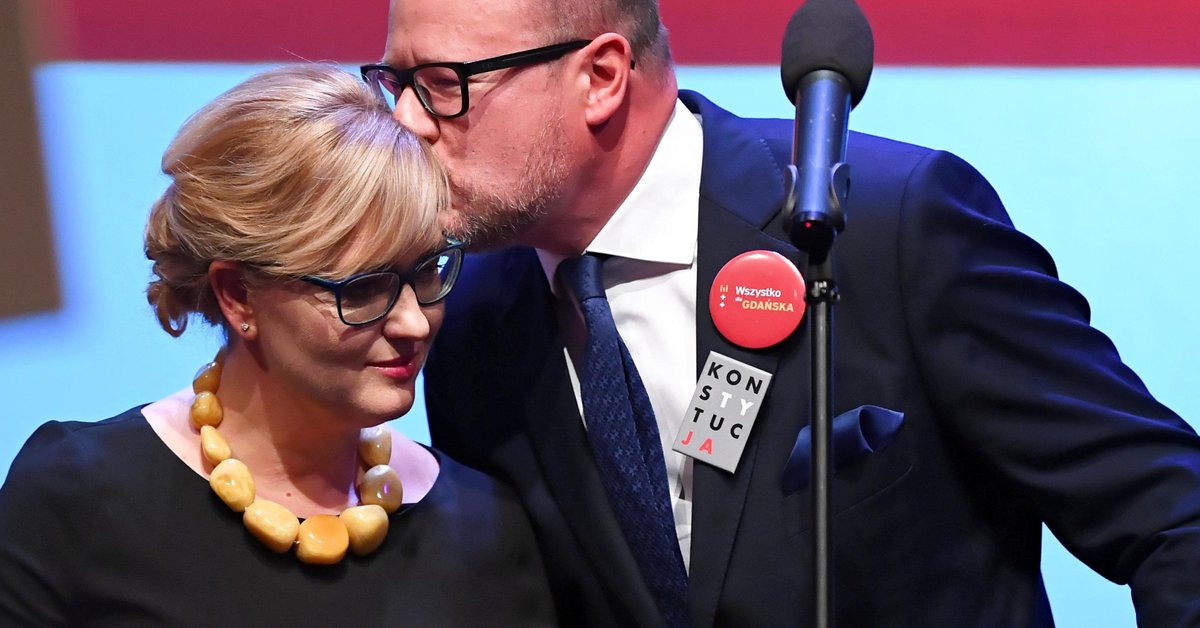 Szokujące słowa żony Adamowicza. "Nie zdążył się zasłonić" - Onet