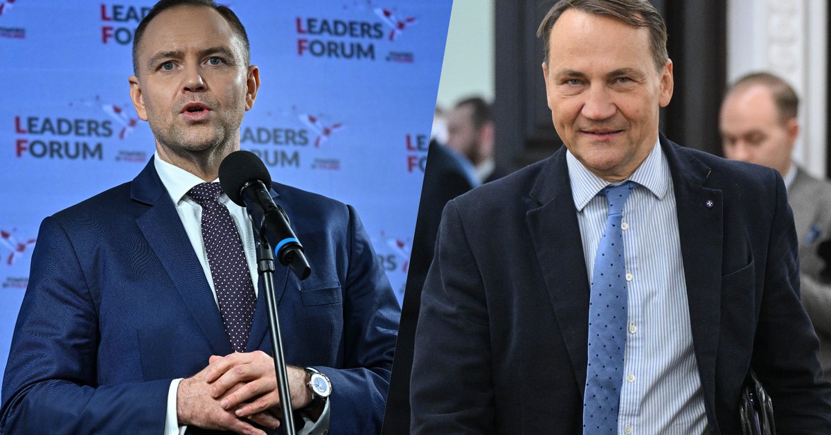 Karol Nawrocki spotkał się z Radosławem Sikorskim. Jest pierwszy komunikat. "Zmierzamy w stronę rozwiązania" - Onet