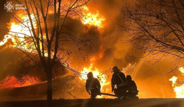 "Morze ognia" w Ukrainie. Potężny atak Rosji na Nowy Rok - Świat