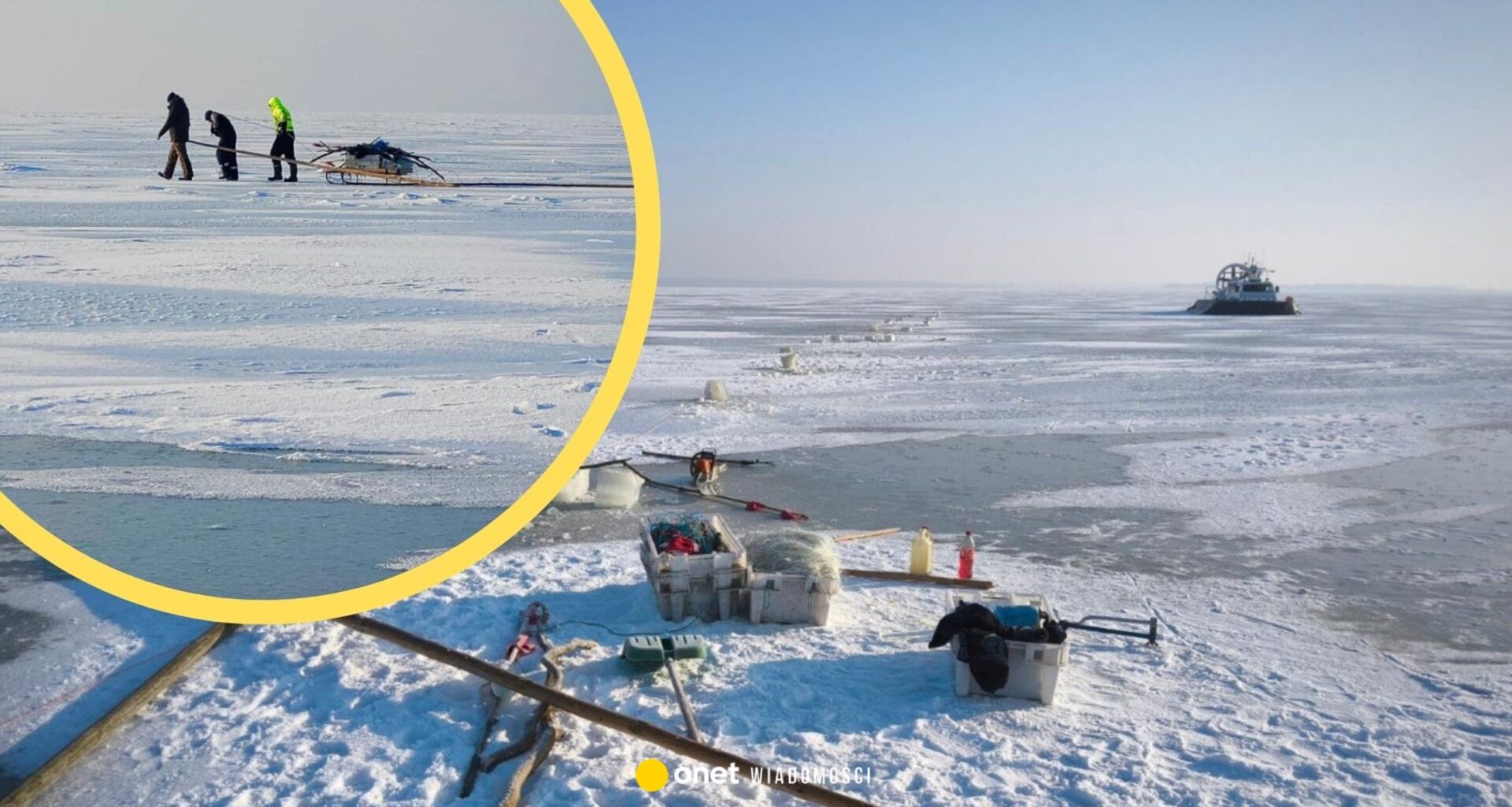 Polscy rybacy mogli mieć kłopoty. Rosjanie już ich obserwowali z poduszkowca