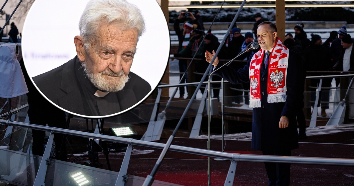 Nawrocki przemówił na Jasnej Górze. Ks. Boniecki skrytykował prezydenta