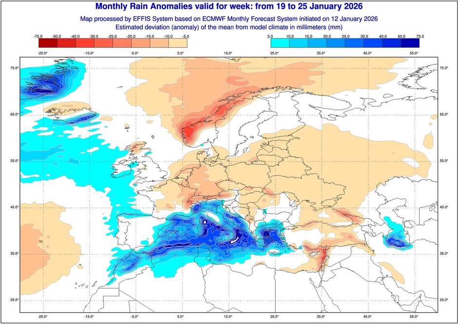 Pojawią się także niedobory opadów