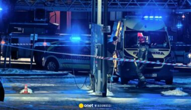 Wypadek na terenie myjni samochodowej w Tychach. 65-latek nie żyje