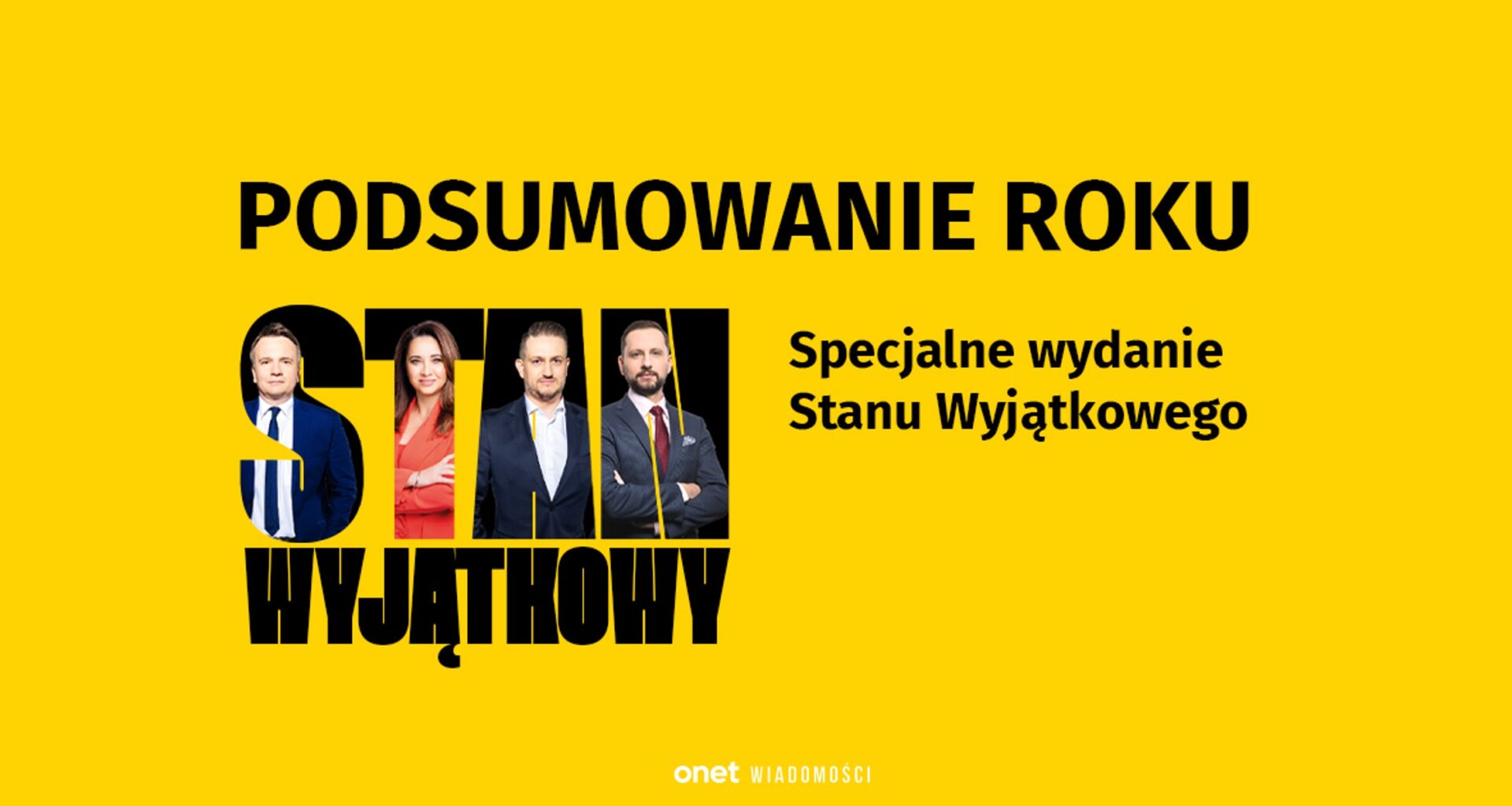 Polityczne podsumowanie roku ze "Stanem Wyjątkowym"
