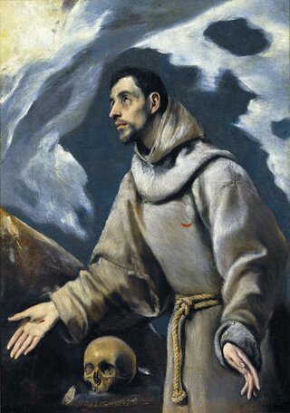 El Greco, "Św. Franciszek"