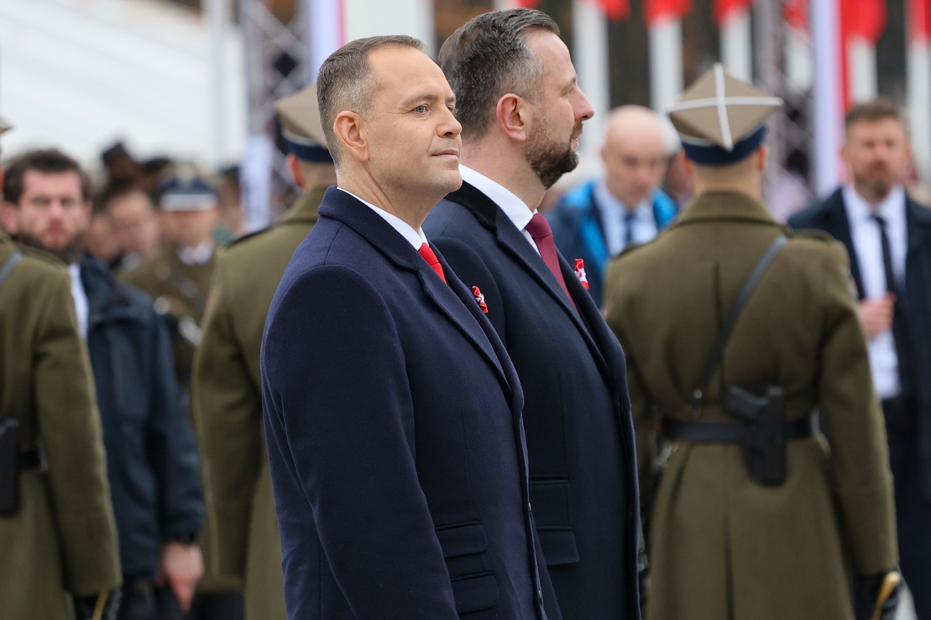 Karol Nawrocki i Władysław Kosiniak-Kamysz