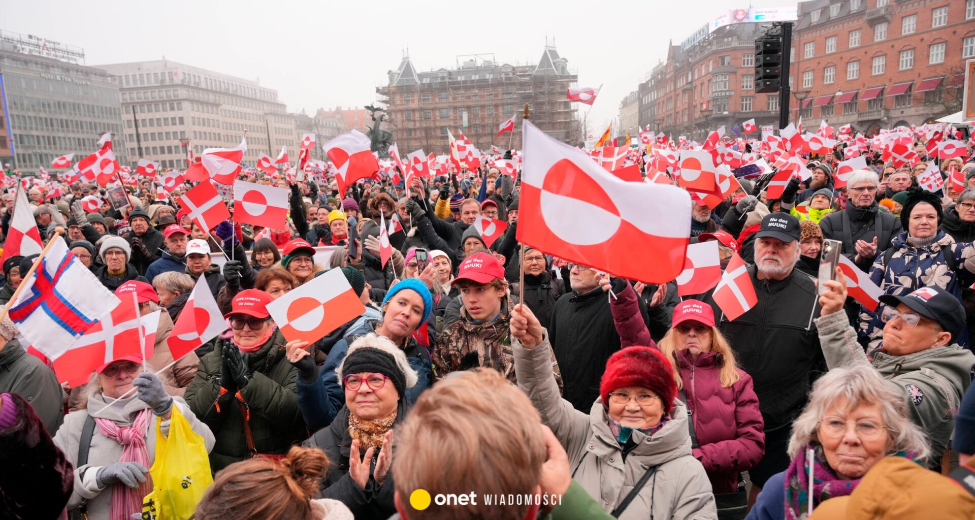 Masowe protesty przeciwko zakusom USA. Tysiące Duńczyków wyszło na ulice