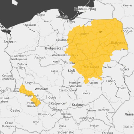 Ostrzeżenia IMGW przed silnym mrozem