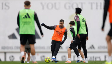 Mbappé trenował z drużyną | RealMadryt.pl