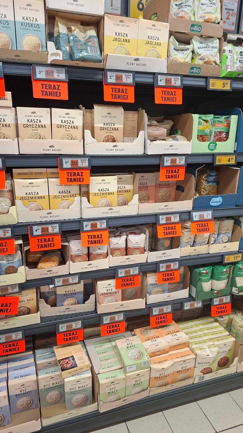 Kasze w promocyjnych cenach.
