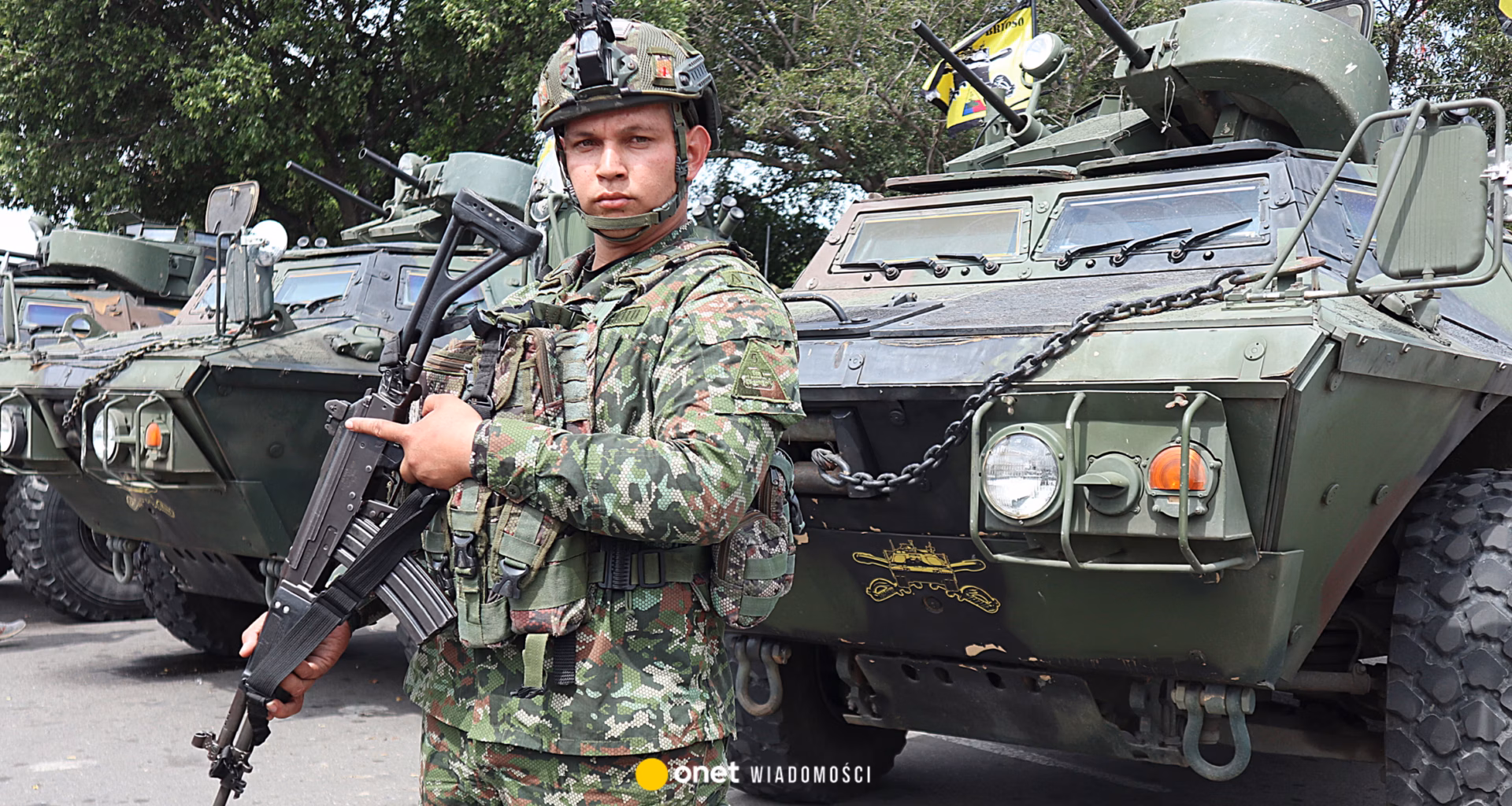 Kolumbia rozmieszcza wojsko na granicy z Wenezuelą. To przez amerykański atak