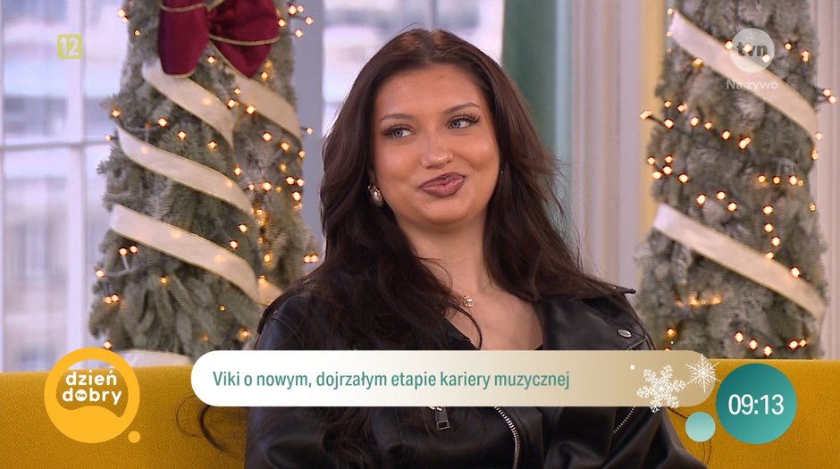Viki Gabor w "dzień dobry TVN"