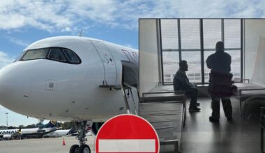 Przyleciał do Krakowa, ale Straż Graniczna zawróciła go z lotniska