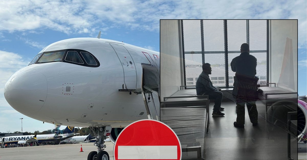 Przyleciał do Krakowa, ale Straż Graniczna zawróciła go z lotniska