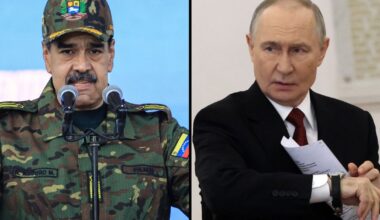 Nicolas Maduro i Władimir Putin