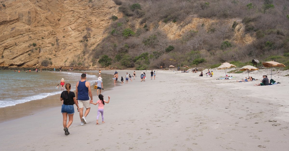 Plaża w Ekwadorze