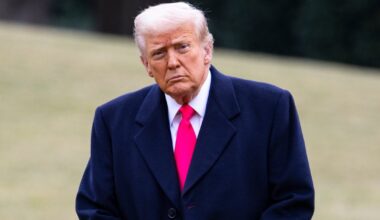 Donald Trump w Waszyngtonie, luty 2025 r.