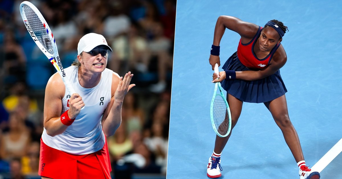 Coco Gauff i Iga Świątek