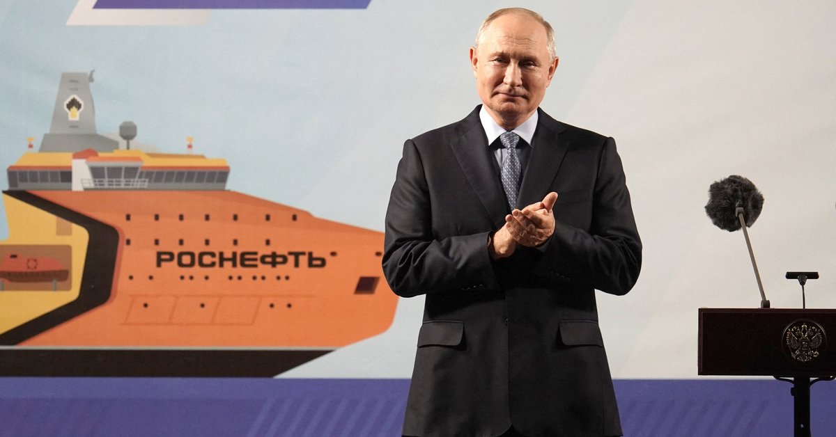 Nowy lodołamacz w rosyjskiej "flocie cieni". Trasa omija kraje Zachodu