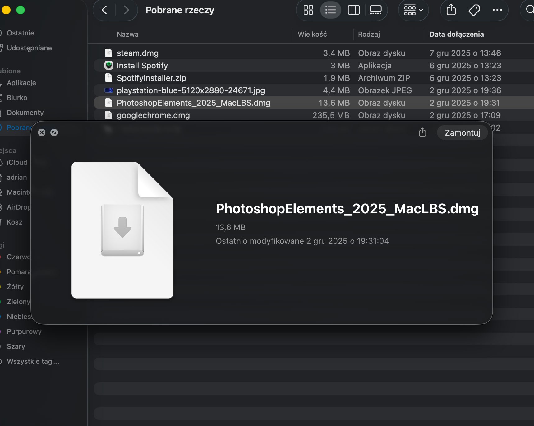 Szybki podgląd to znakomita funkcja